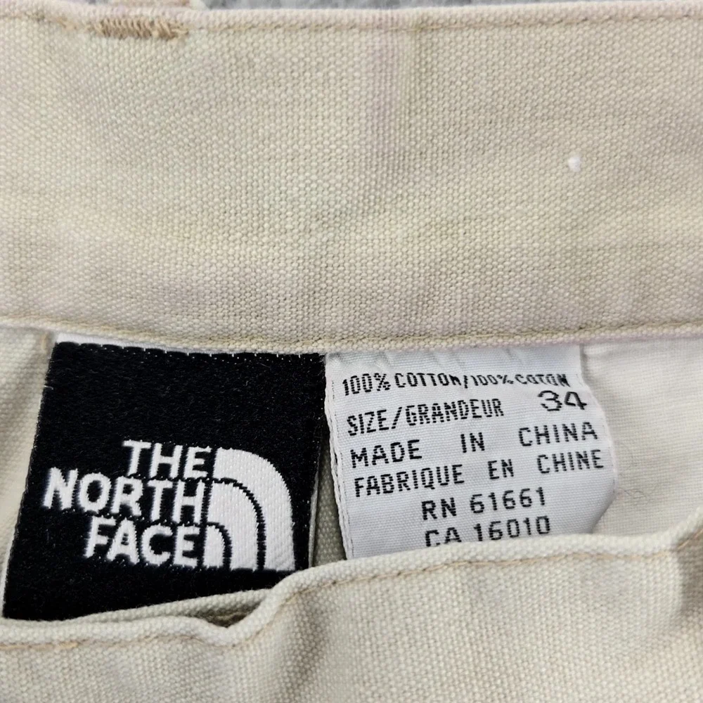 The‎ North Face Chino Pants Mens 34 Khaki Cotton Straight Leg Outdoor Hiking
